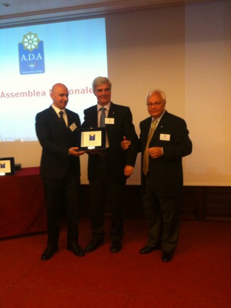 Una premiazione a Roma